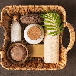 Basket of Wellness Products